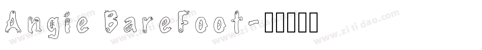 Angie BareFoot字体转换